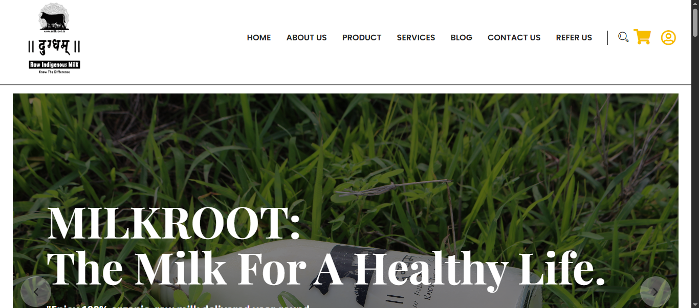 MilkRoot Screenshot 1