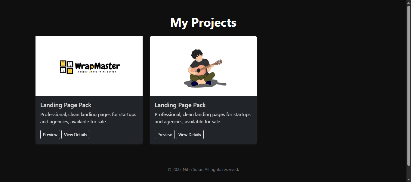 Portfolio Screenshot 2